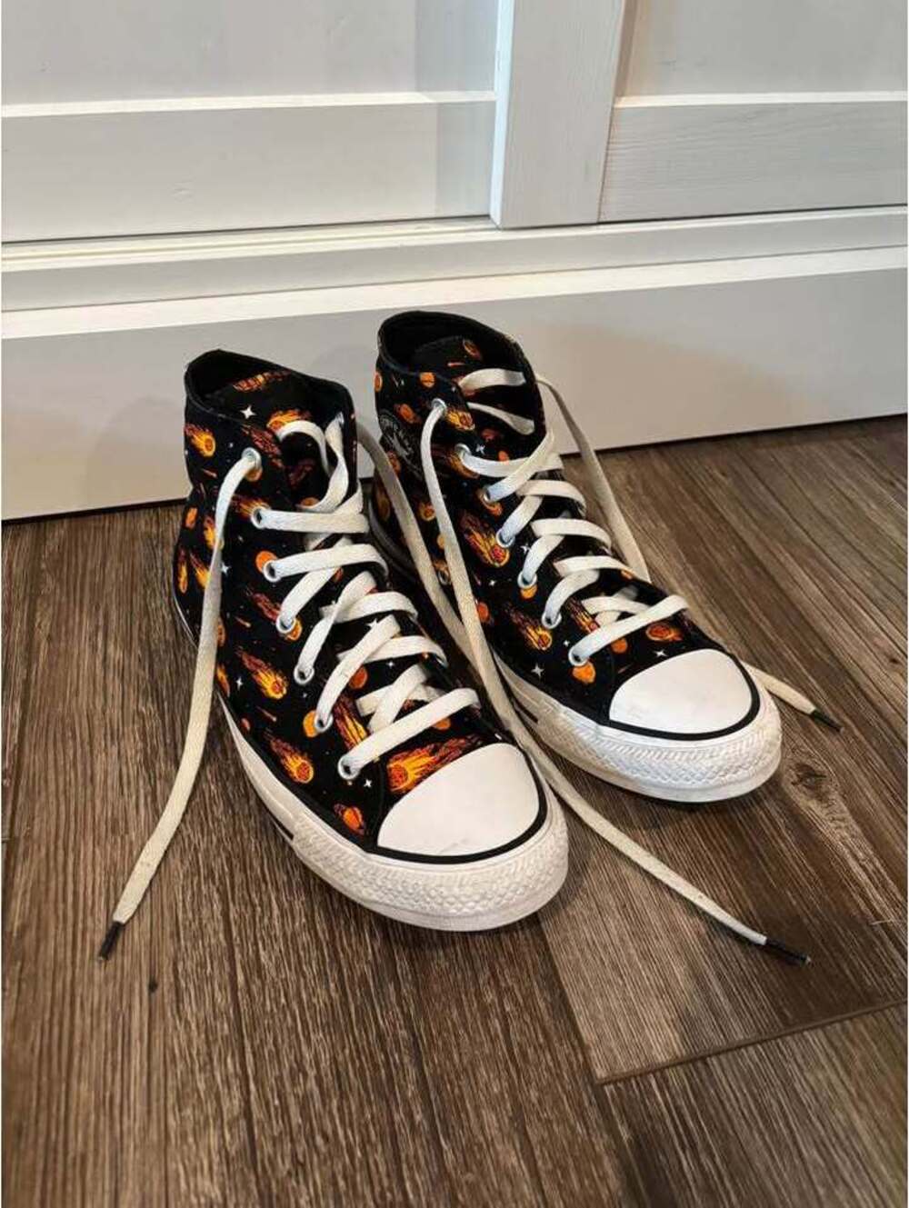 Converse Chuck Taylor All Star Space Comet Print High Top Sneakers size youth 6